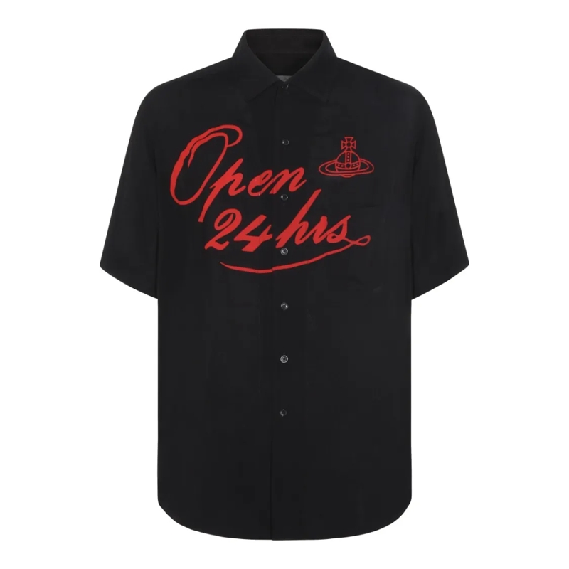 Vivienne Westwood Overhemd Tailored Black Shirt Black
