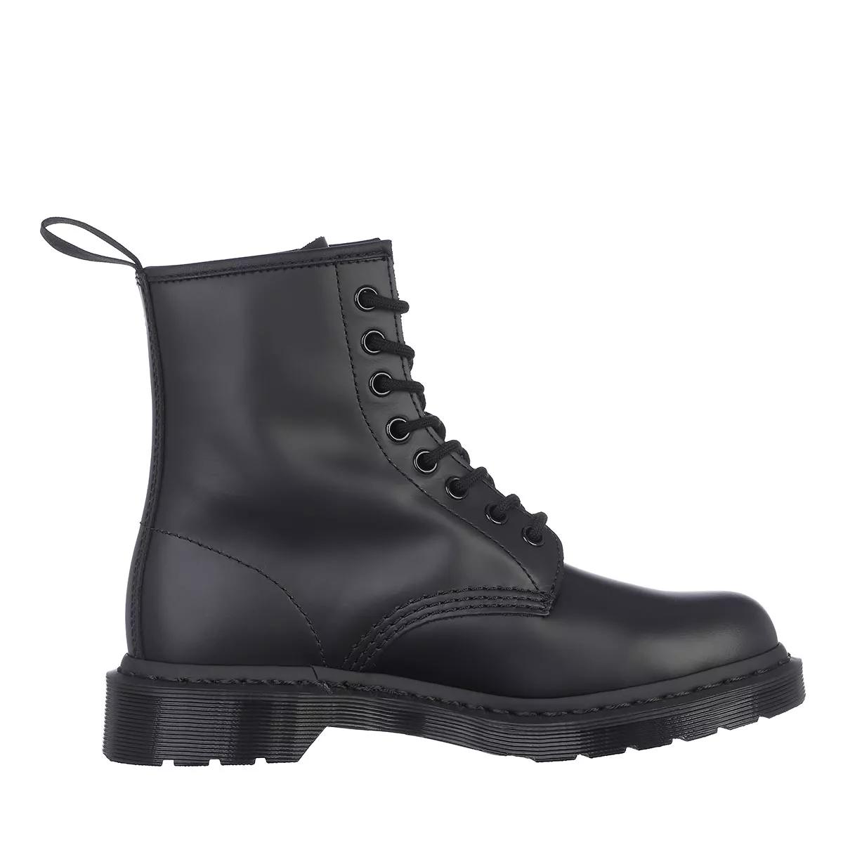 Dr. Martens 1460 Mono Black Smooth Laarzen met vetersluiting