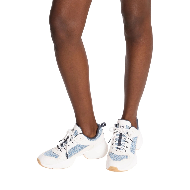 MICHAEL Michael Kors Low-Top-Sneaker Bowie Trainer New Hrzn Wsh(Image 2)