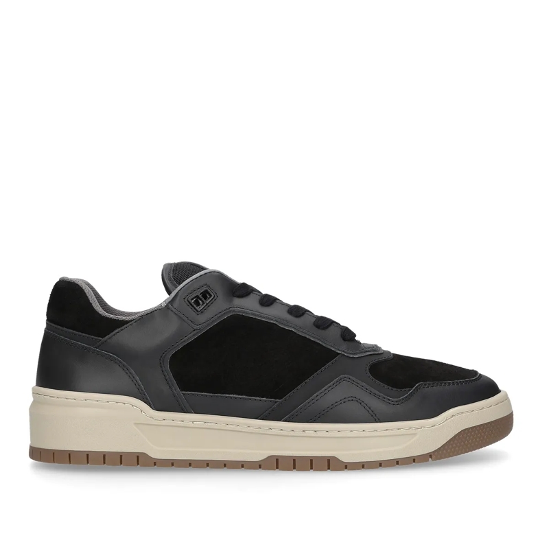 Heinrich Dinkelacker Low-Top-Sneaker Der Los Angeles Sneaker CL in Dunkelblau besticht  schwarz