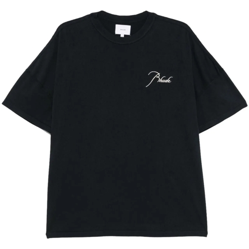 Rhude Polohemd T-Shirts And Polos Black schwarz