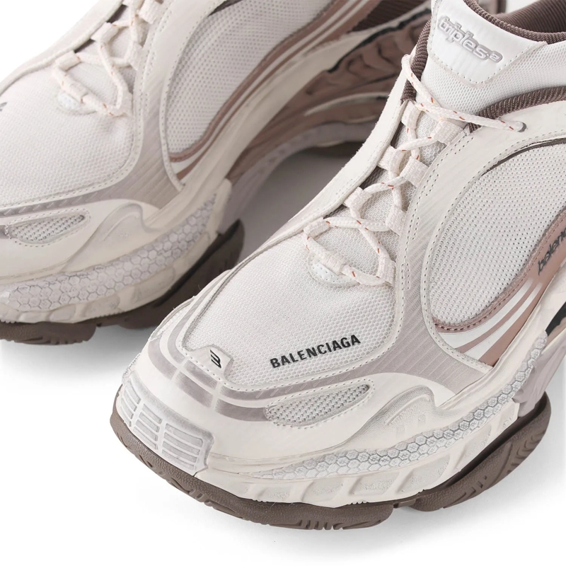 Balenciaga Low-Top-Sneaker Sneaker Triple S 2 braun(Image 3)