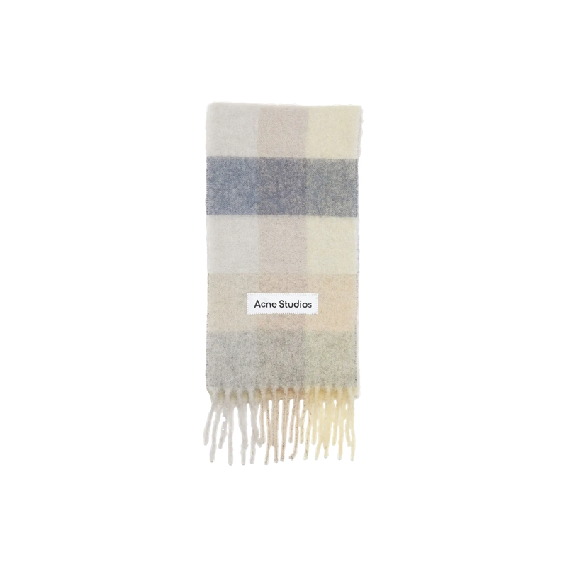 Acne Studios Écharpe légère Acne Studios CA0084- DL6 DL6 VANILLA/BEIGE/LAVENDER