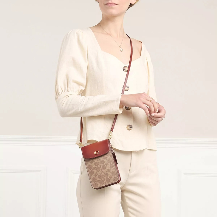 Signature crossbody sale coach