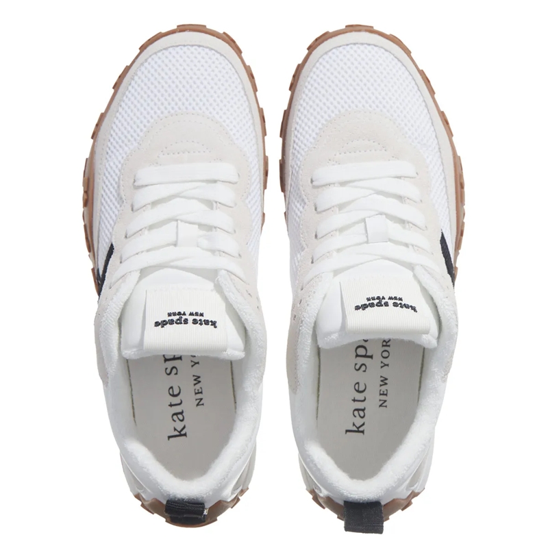 Kate Spade New York Low-Top-Sneaker K As In Kate Mesh Runner True White(Image 6)