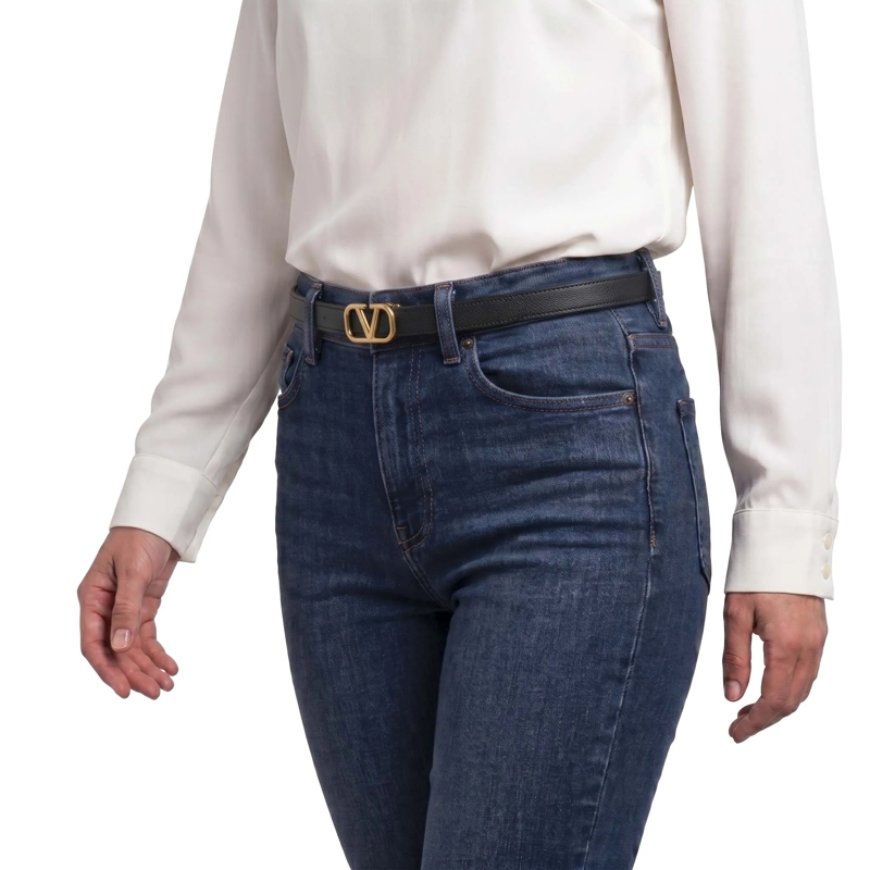 Valentino Garavani Gürtel Gürtel aus Leder schwarz(Image 2)