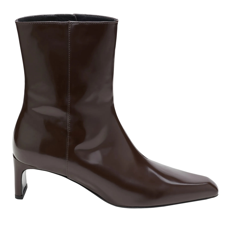 Dorothee Schumacher Stiefel SUBTLE SHINE ankle boot chocolate tweed