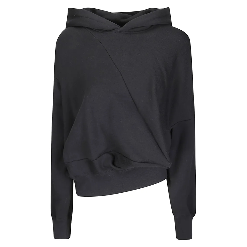 Junya Watanabe  Classic Cotton Hoodie With Comfortable Fit Black