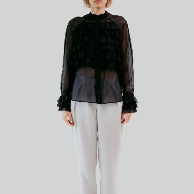 Helene Galwas Bluse Bluse DEBRA schwarz(Image 2)