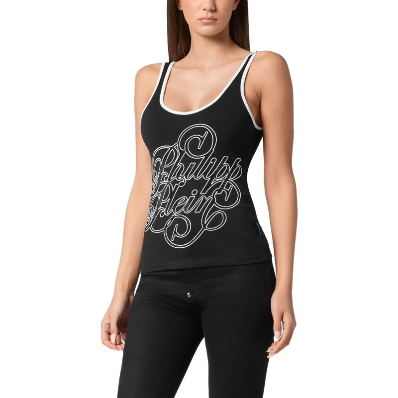 Philipp Plein Top Tanktop schwarz(Image 3)