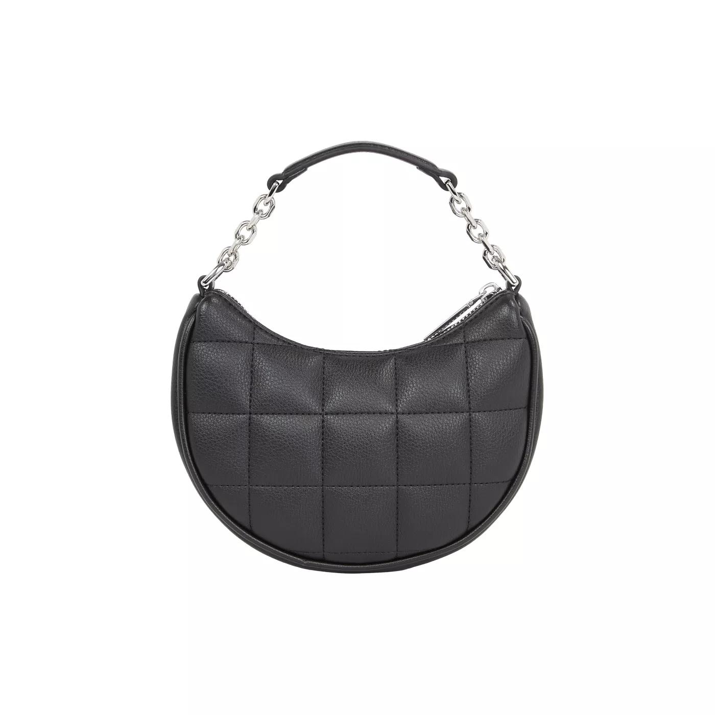 Calvin Klein Crossbody bags Square Quilt Schwarze Handtasche K60K in zwart