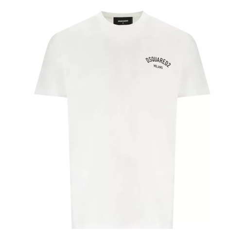 Dsquared2 Milano Cool Fit White T-Shirt White 