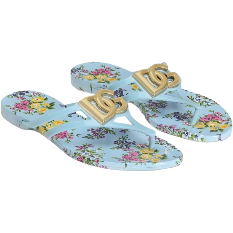 Dolce&Gabbana Slides Sandals Light Blue hellblau(Image 2)