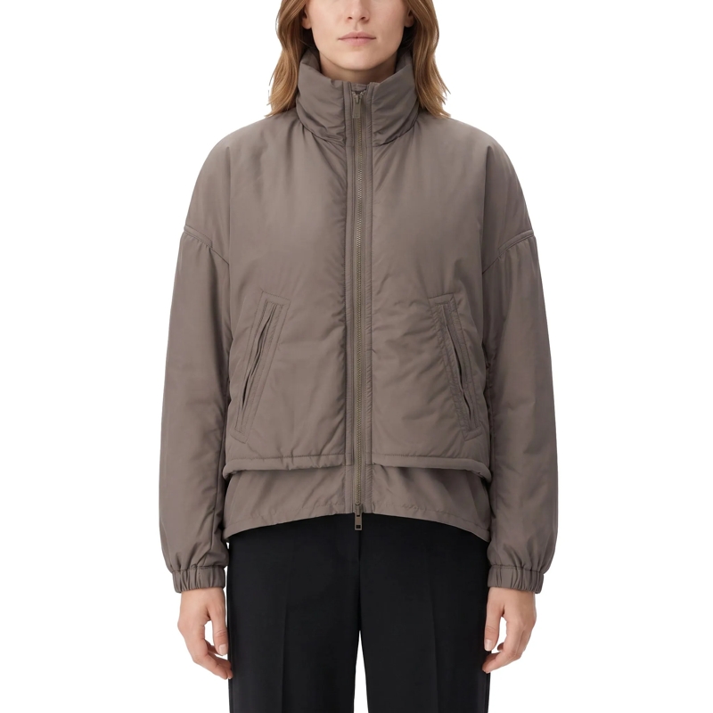 Lis Lareida Veste de transition Jacke mit Stehkragen braun(Image 2)