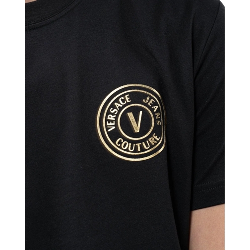 Versace Jeans Couture T-Shirts T-Shirt Serigrafiche schwarz