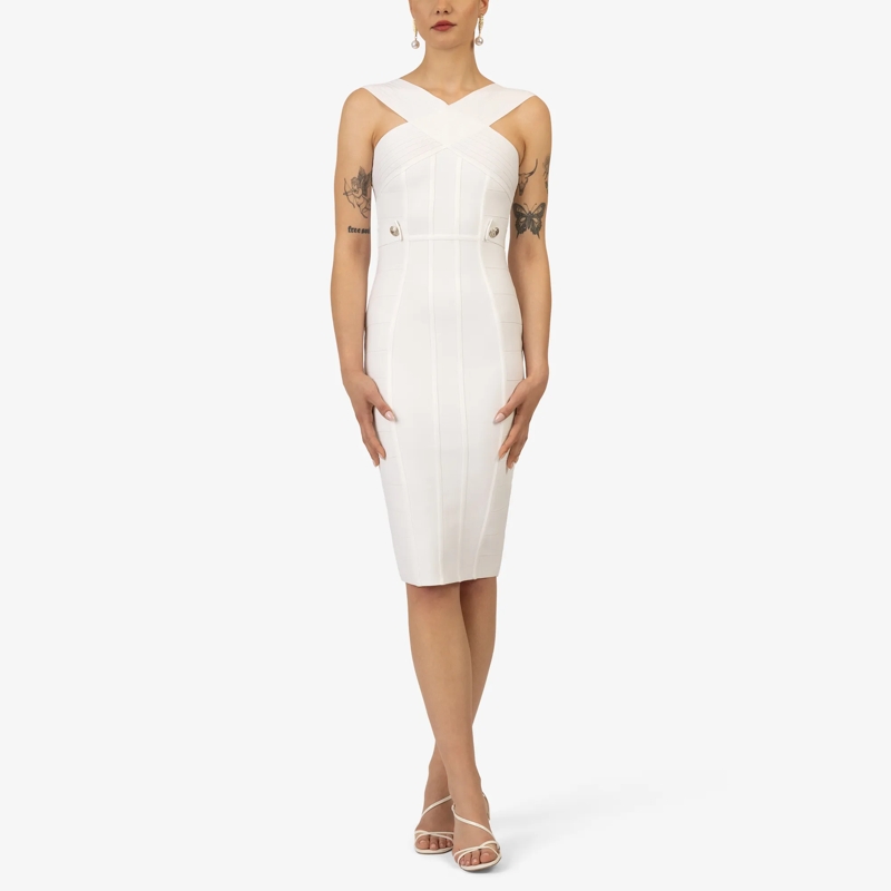 Kraimod Cocktailkleid Bandagekleid anthrazit(Image 10)