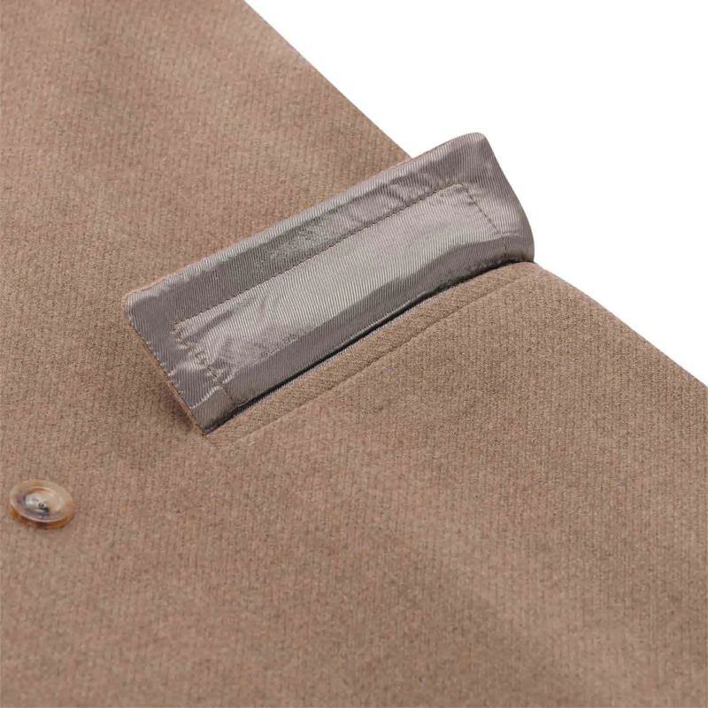 Boglioli Übergangsmantel Mantel aus Woll-Kaschmir-Mix braun(Image 4)