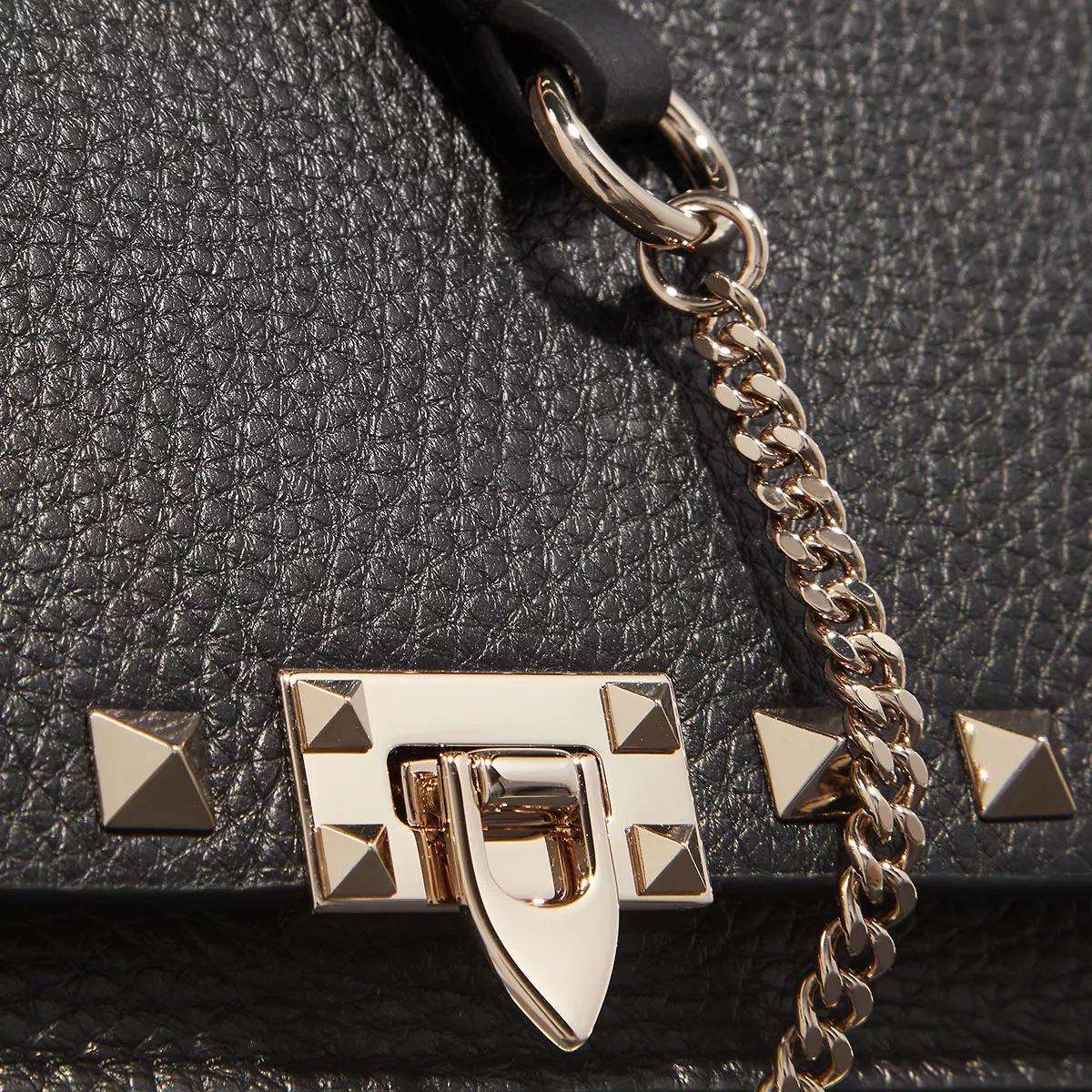 Valentino Garavani Crossbody bags Pouch Rockstud in zwart