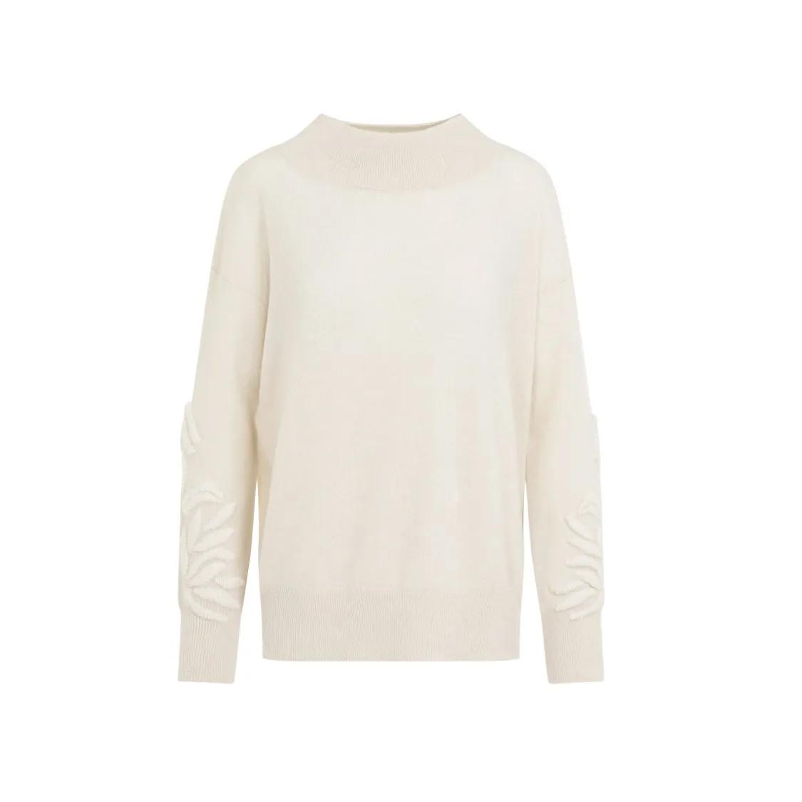 Ermanno Scervino - Beige Cashmere Pullover - Größe S -