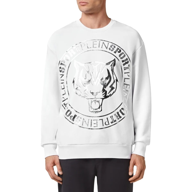 Plein Sport Top Sweatshirt Tiger weiss(Image 3)