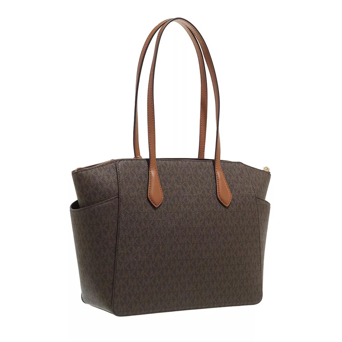 Michael Kors Md Tz Tote Brown Acorn Fourre tout