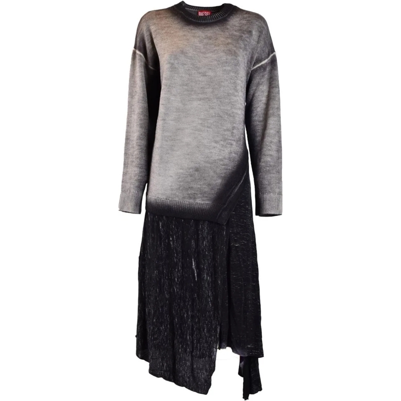 Diesel Midirock Dresses Gray grau