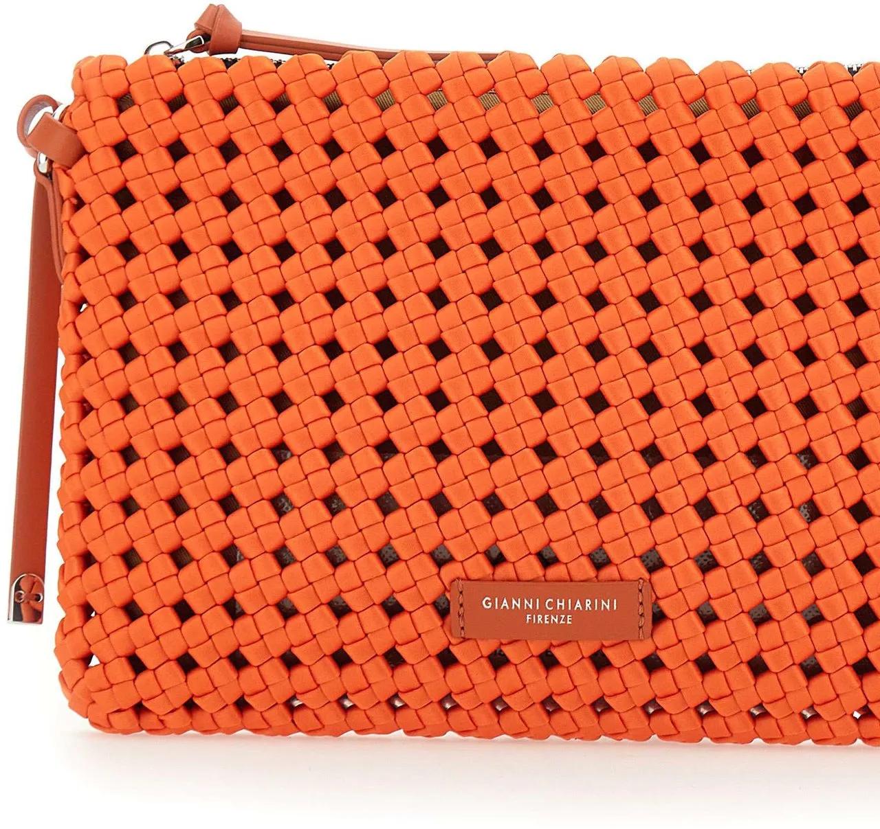 Gianni Chiarini Clutches Bags Orange in oranje
