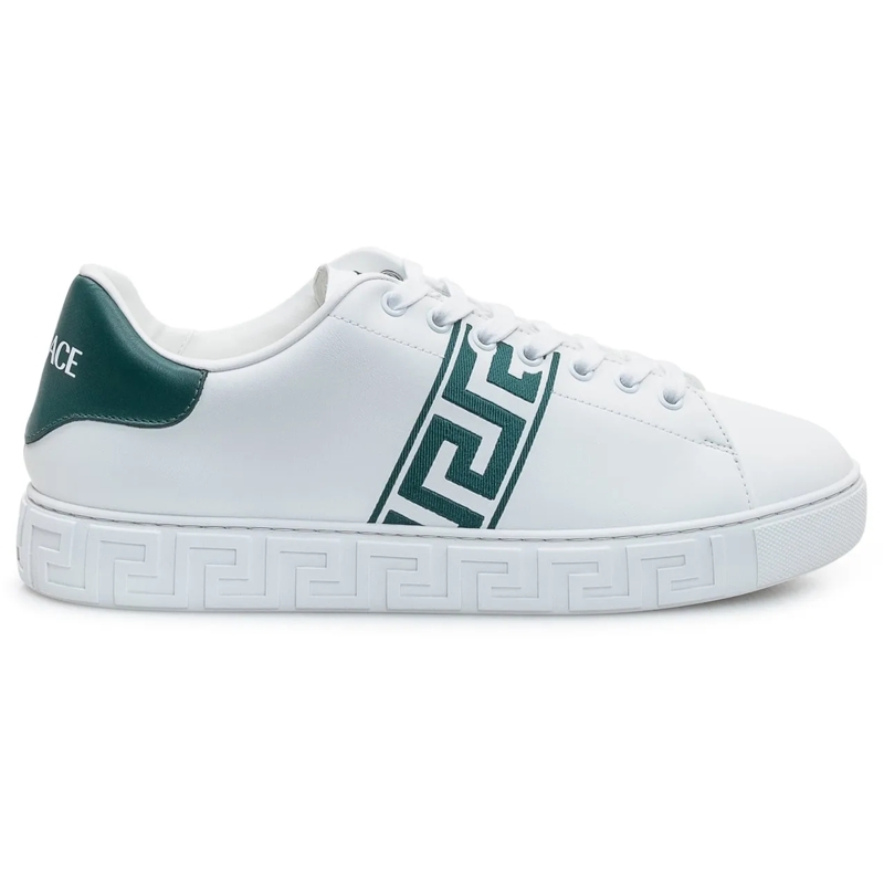 Versace Low-Top-Sneaker Sneakers Greca weiß