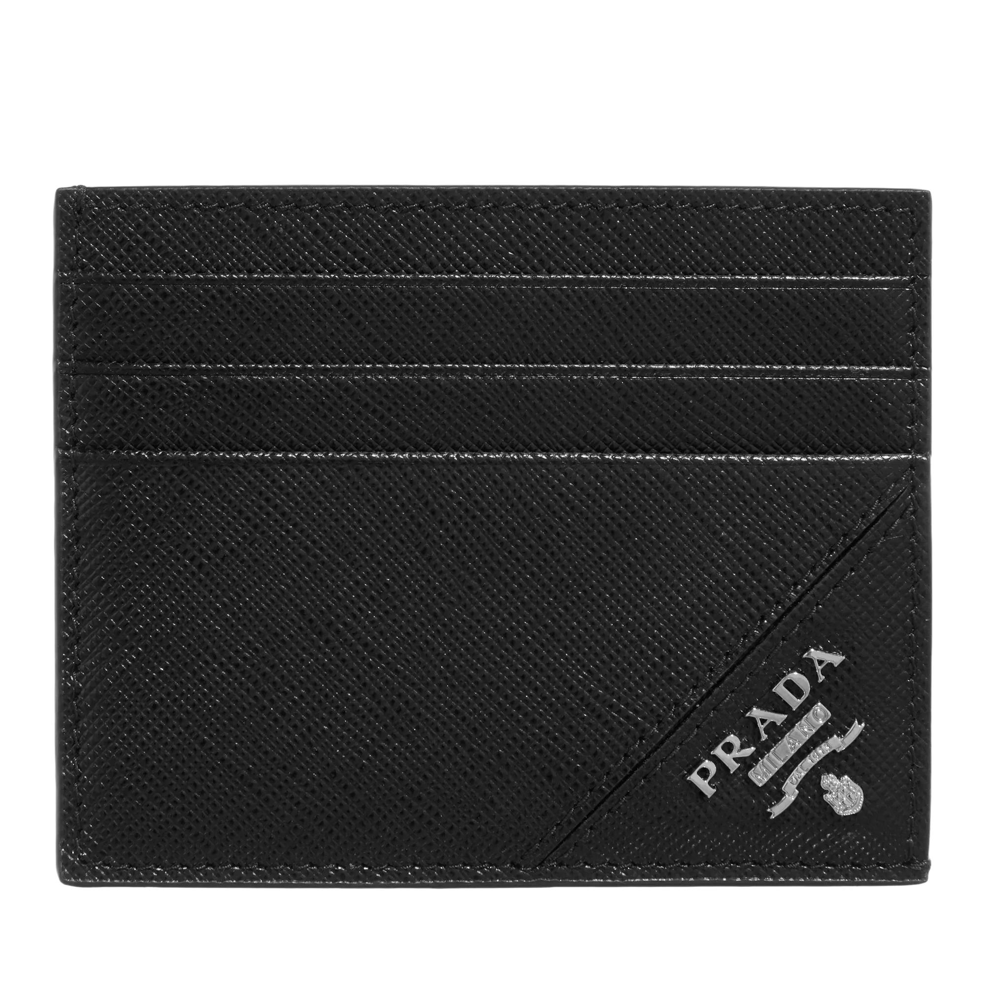 Prada Wallet Black | Kartenhalter