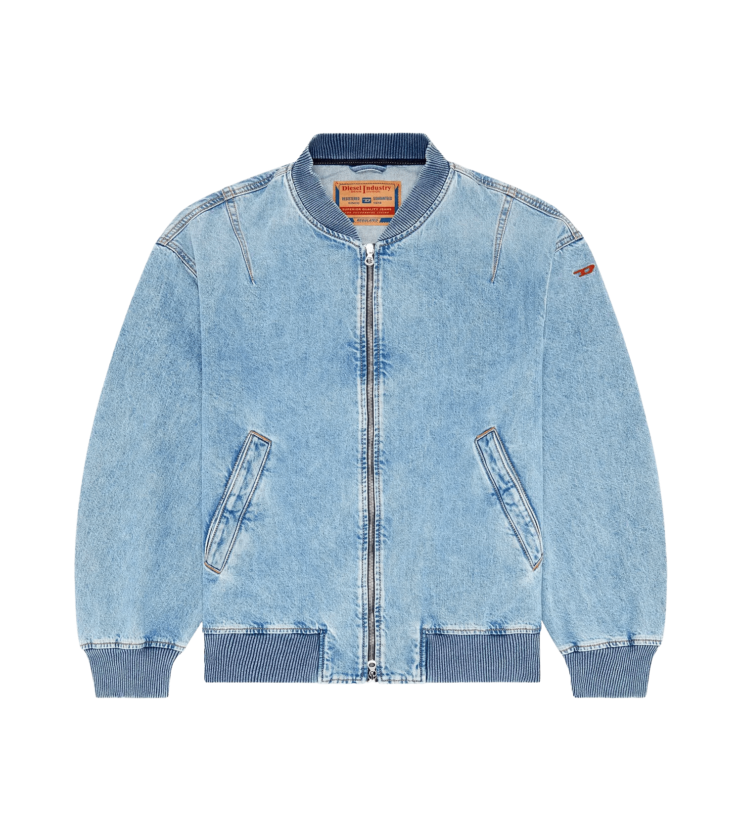 Diesel - Vinz Jeans-Bomberjacke - Größe XL - multi