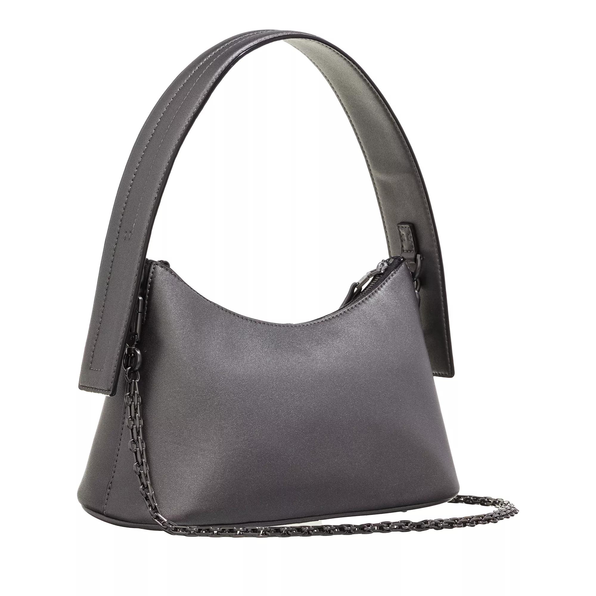 Calvin Klein Hobo bags Ck Natural Shoulder Bag in staalgrijs