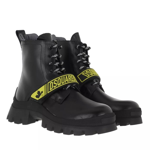 Dsquared2 Ankle Boots Black Lace up Boots