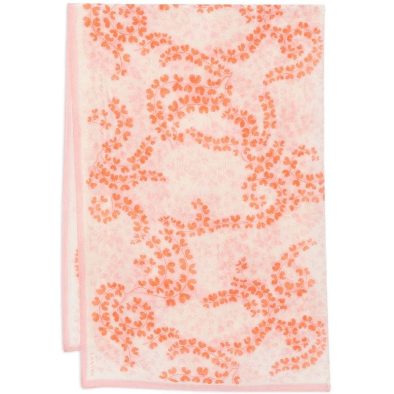 Lanvin Wollschal Scarfs Orange orange