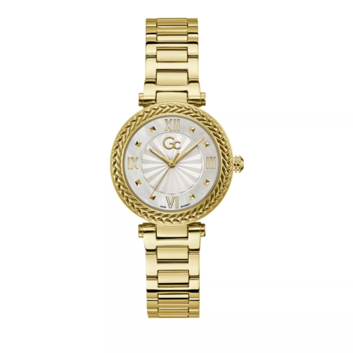 GC Gc Tiara Yellow Gold Quartz Horloge