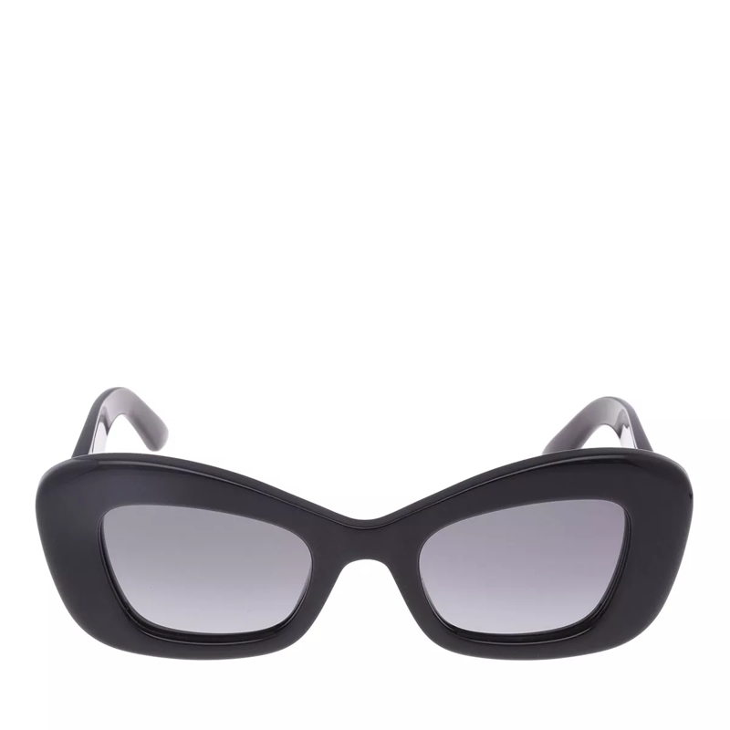 Alexander McQueen Sonnenbrille AM0434S BLACK-BLACK-GREY (Image 4)