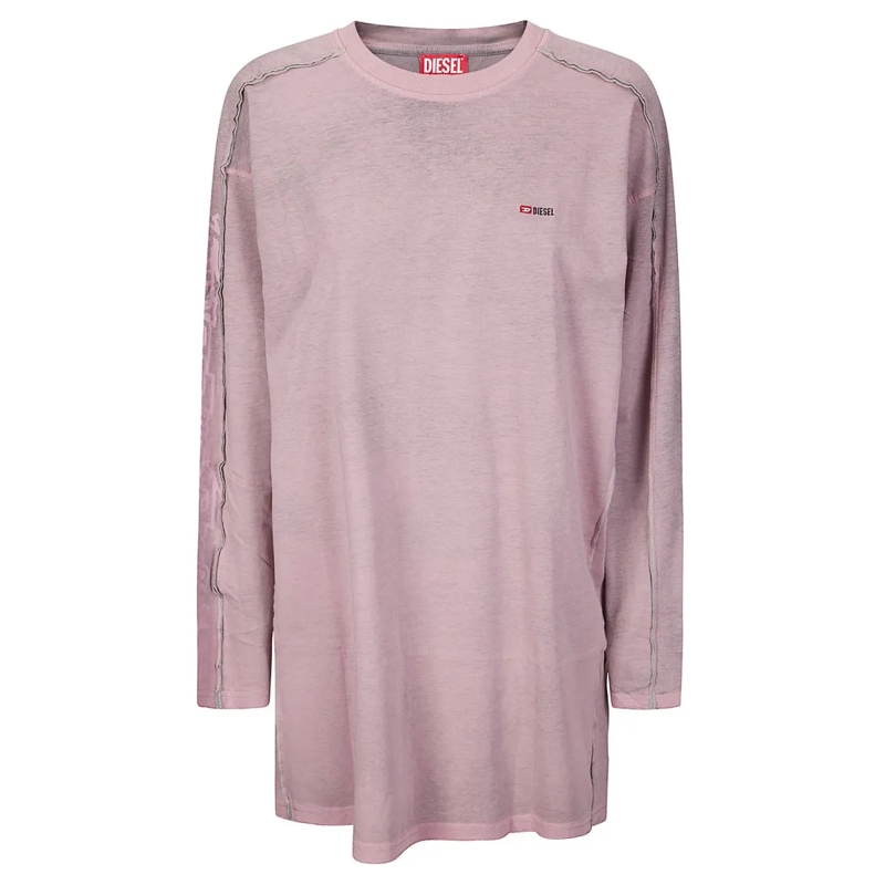 Diesel Haut à manches longues D-Aliene Longsleeve Pink