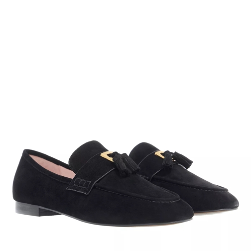 Coccinelle Loafer  Suede Leather Noir Mocassino
