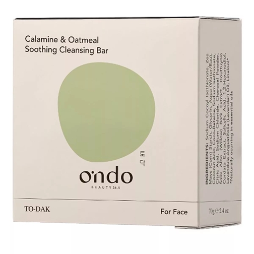 Ondo Beauty 36.5 Calamine & Oatmeal Soothing Cleansing Bar Gesichtsseife