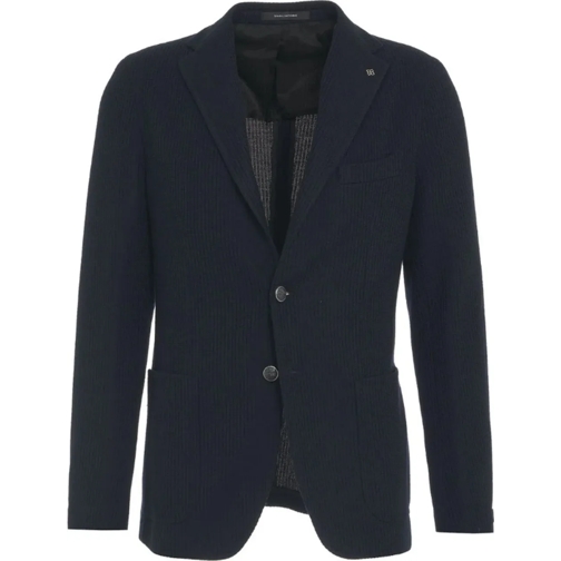 Tagliatore Donzen jassen Jackets Blue blau