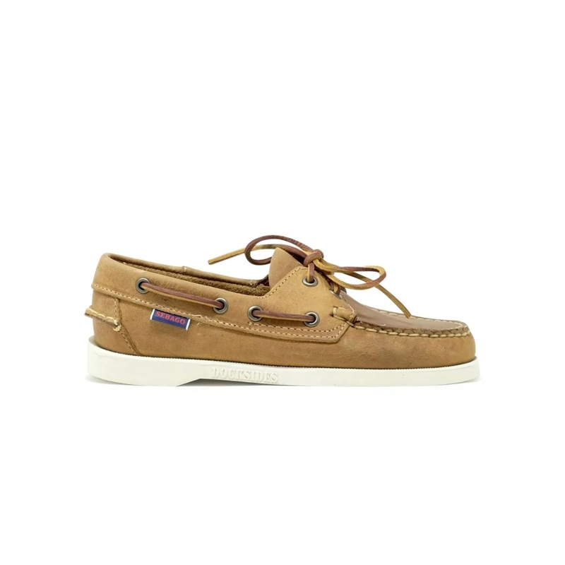 Sebago Balletschoenen 7001E40 Portland Brown Nubuck Loafers Brown