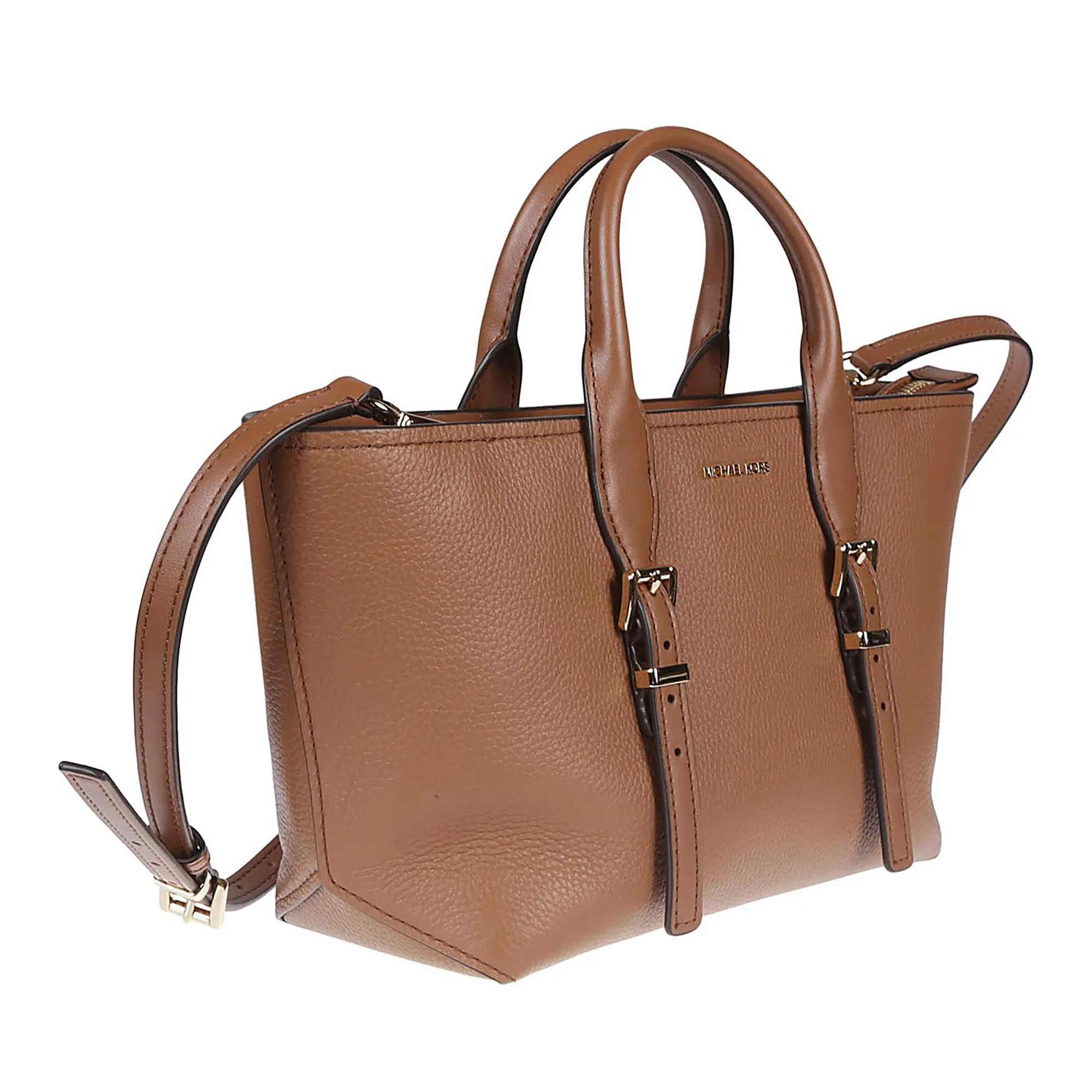 Michael Kors Crossbody bags Small Moore Satchel Tote Bag Brown in bruin