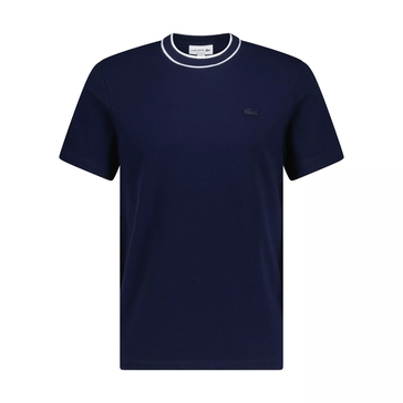 Lacoste T-Shirt aus hochwertiger Baumwolle 47702401450330 Dunkelblau