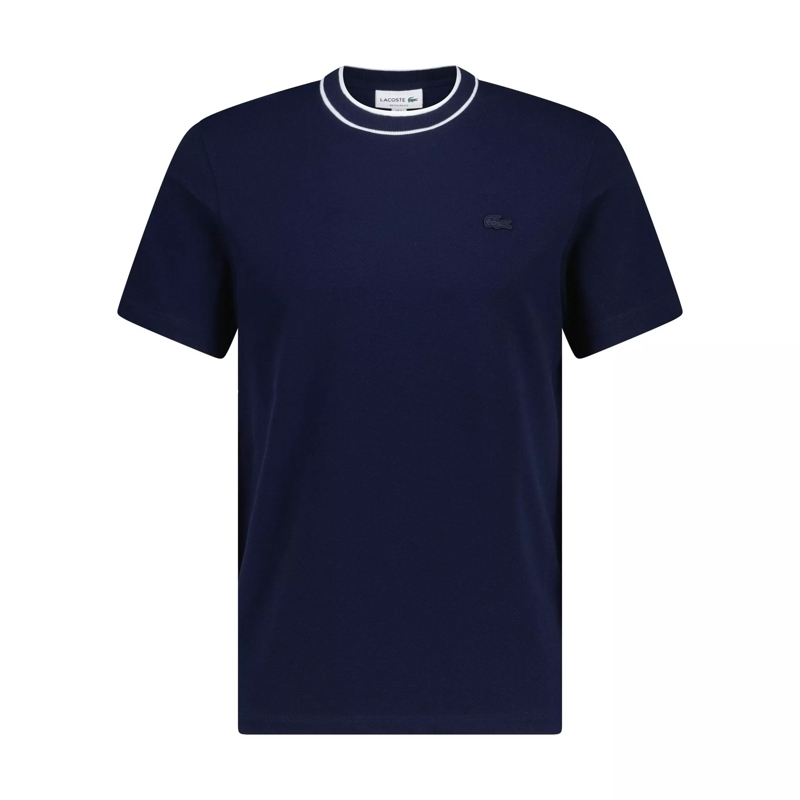 Lacoste  T-Shirt aus hochwertiger Baumwolle 47702401450330 Dunkelblau