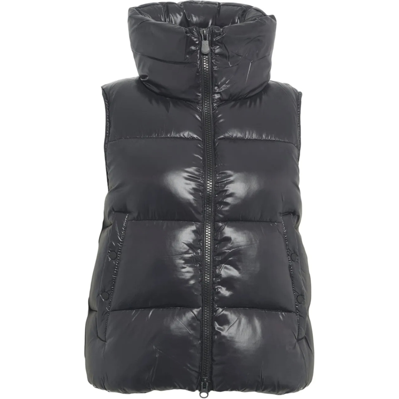 Save the Duck  Padded vest 'Love' schwarz