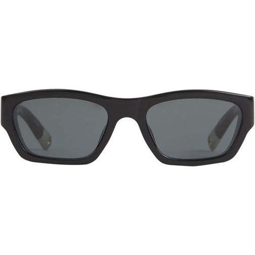 Jacquemus Sonnenbrille Les Lunettes Pilota Rectangular Sunglasses schwarz