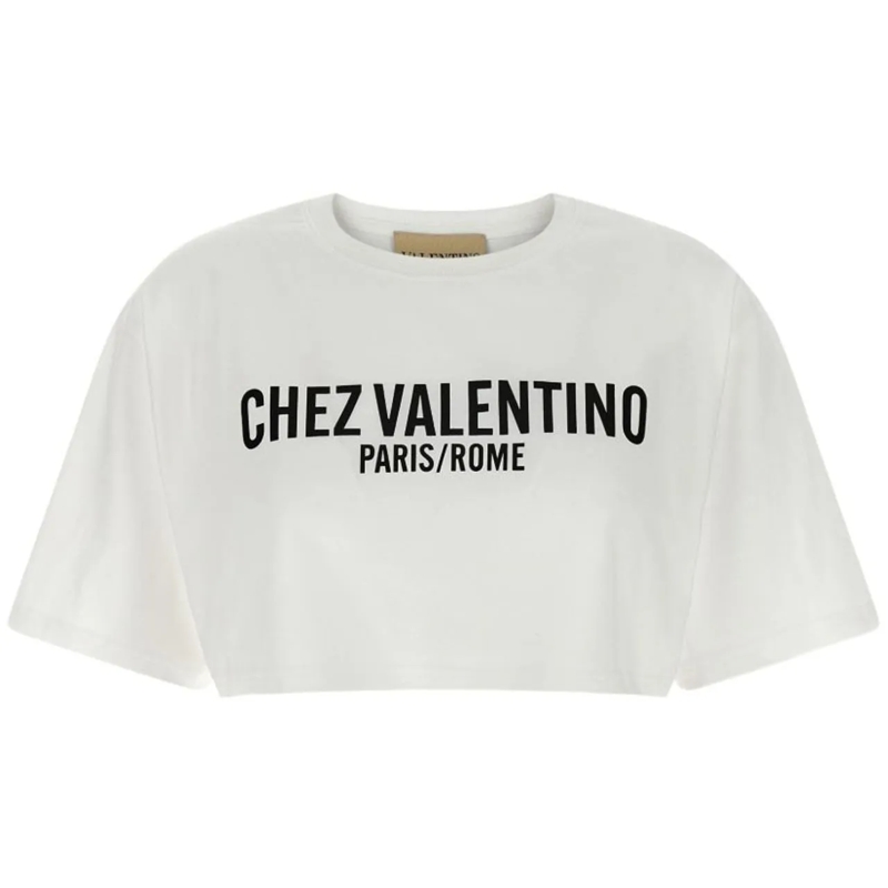 Valentino Garavani T-shirt T-Shirts And Polos Ivory weiß