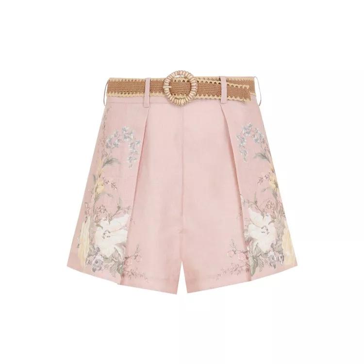 Zimmermann - Waverly Tuck Short - Größe 2 - pink