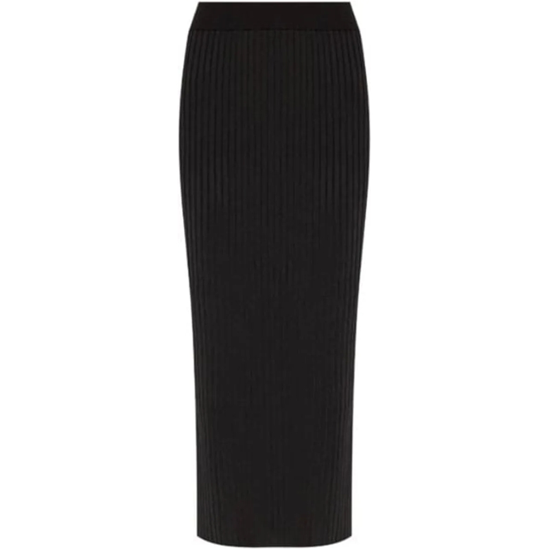 Jil Sander Midirock Skirt Black schwarz