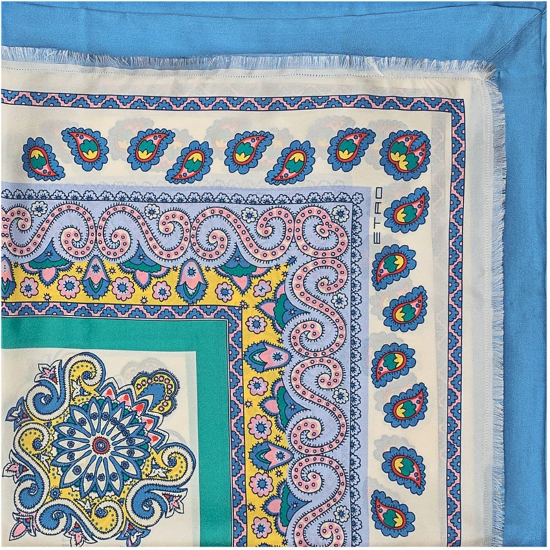 Etro Wollschal Foulard Turandot mehrfarbig