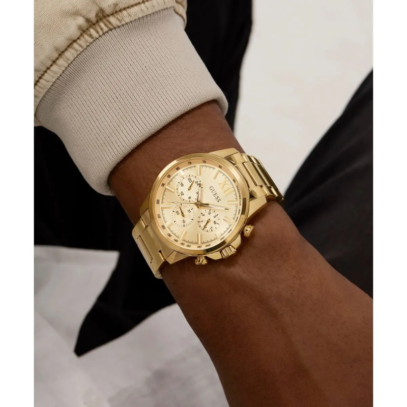 Guess Quarzuhr Quarz-Analoguhr Walker gold(Image 3)